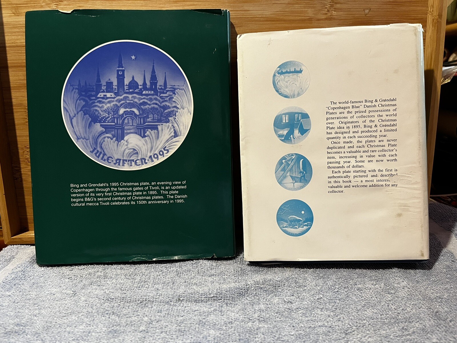 2 –  BING & GRONDHAL CHRISTMAS PLATES: THE FIRST 100 YEARS & the Loose Leaf Book