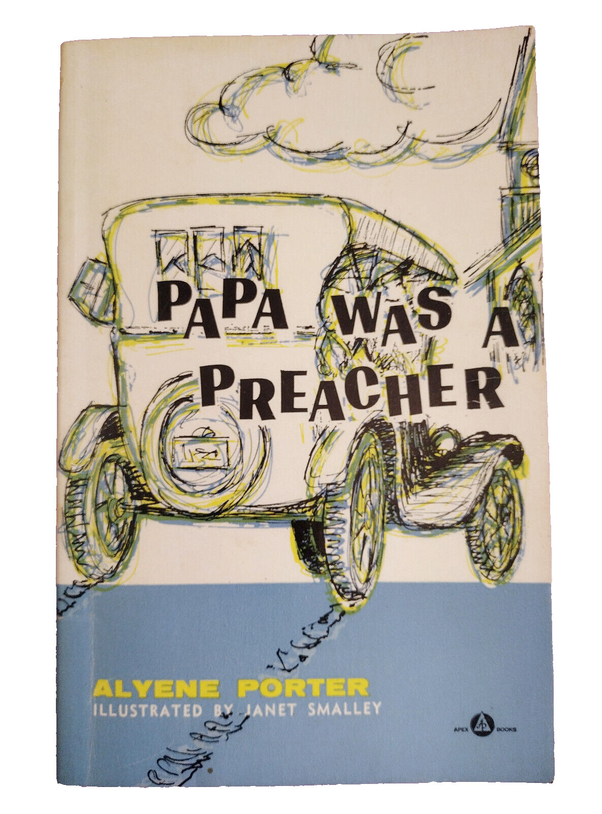 Papa Was A Preacher by Alyene Porter 1944 Illustrated Softcover Book Vintage