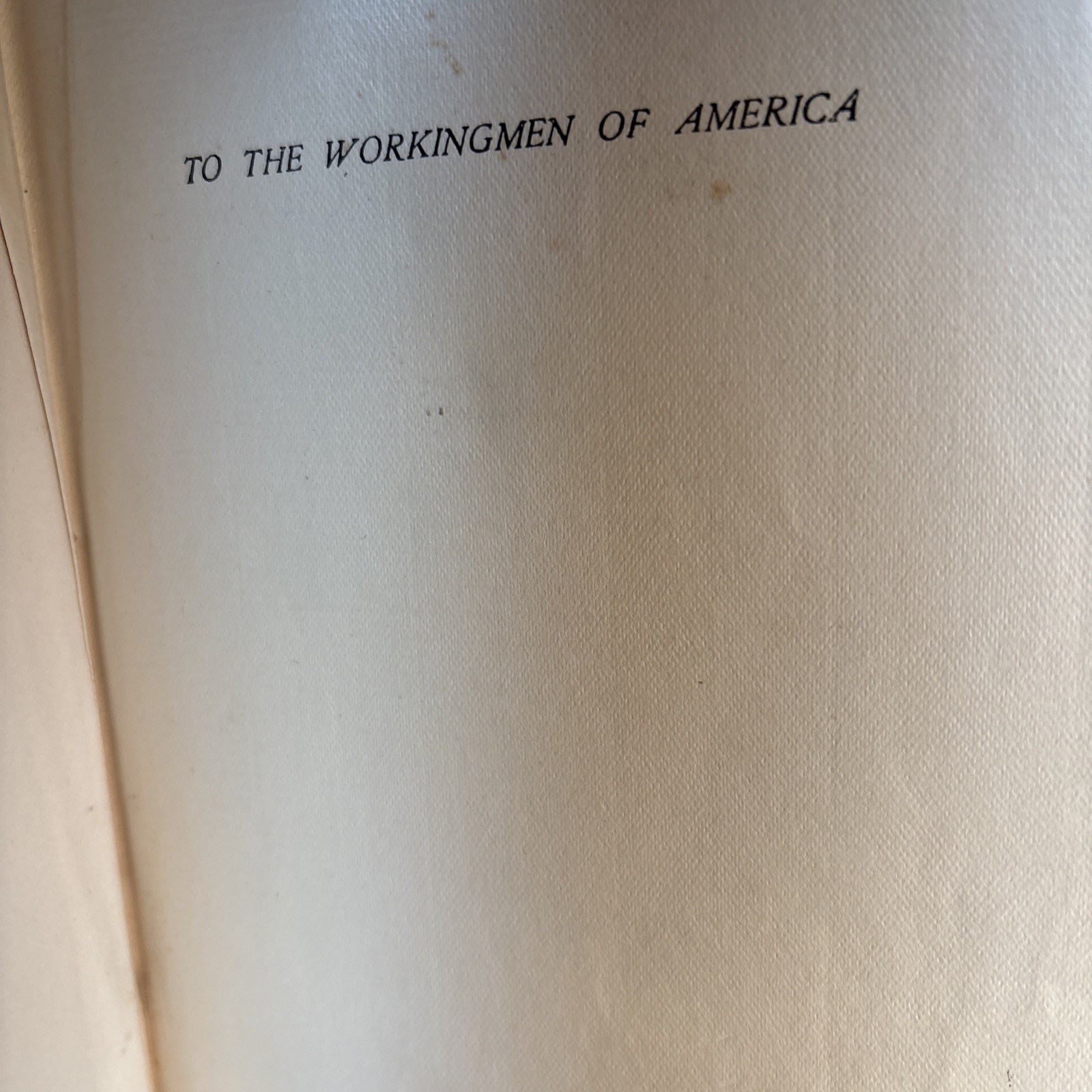 The Jungle, 1906, first edition, Upton Sinclair