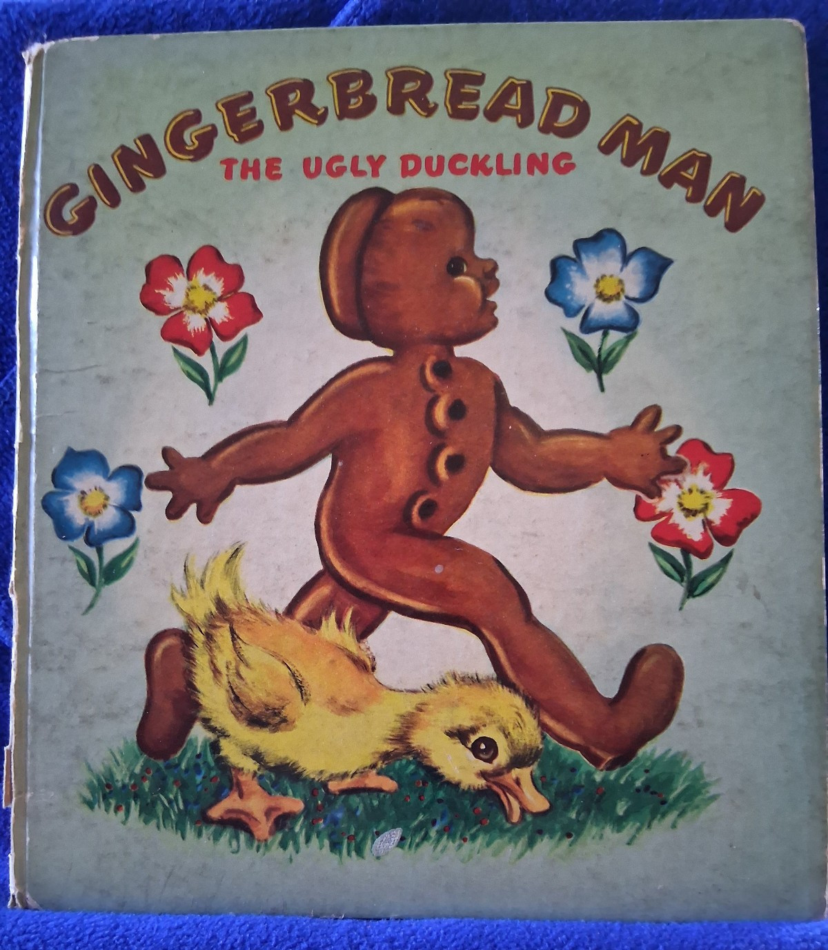 1949 Gingerbread Man The Ugly Duckling 1st Edition Cozy Corner Book