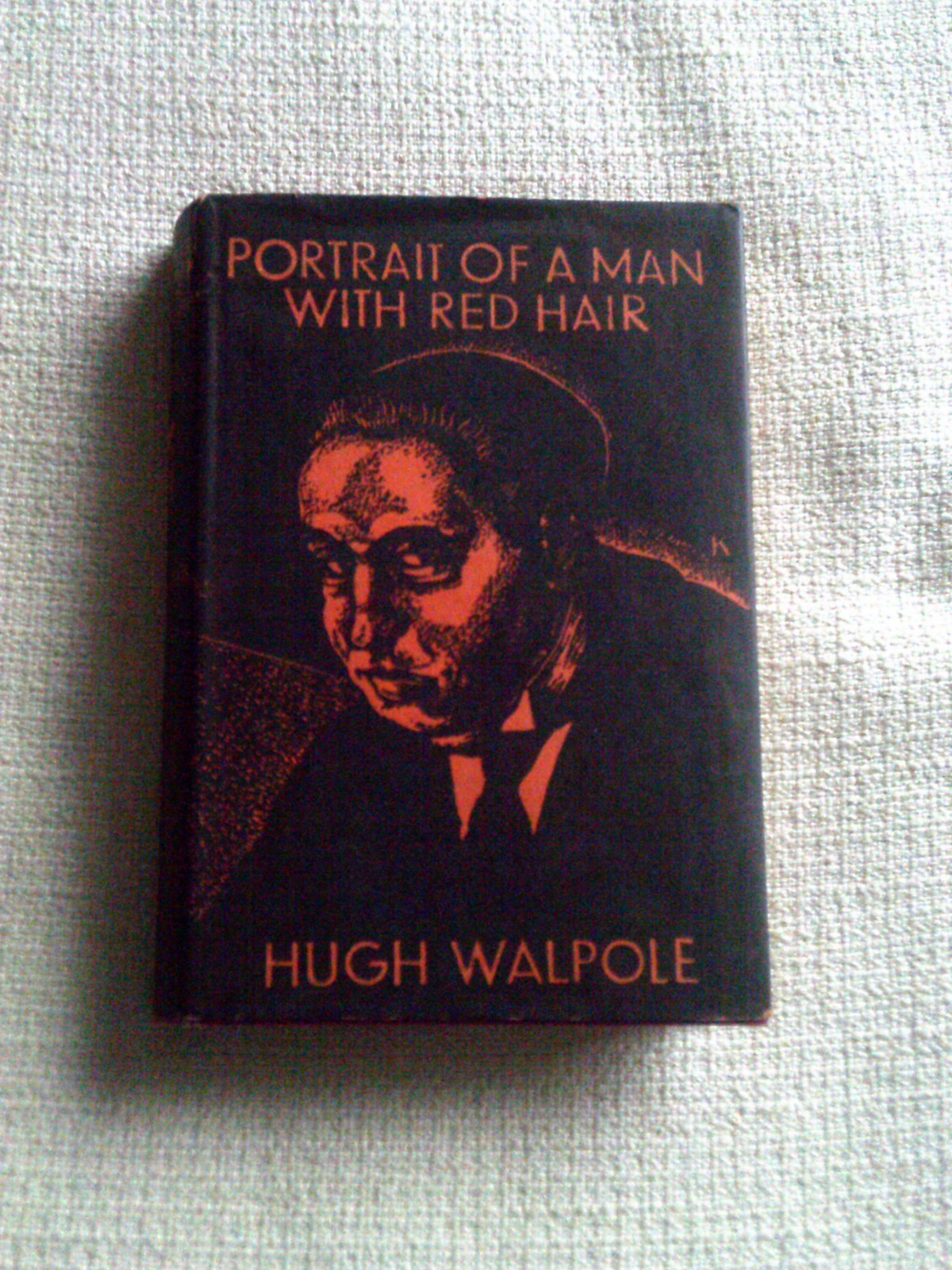 Portrait of a man with red hair romantic macabre Hugh Walpole Hardback c1930’s