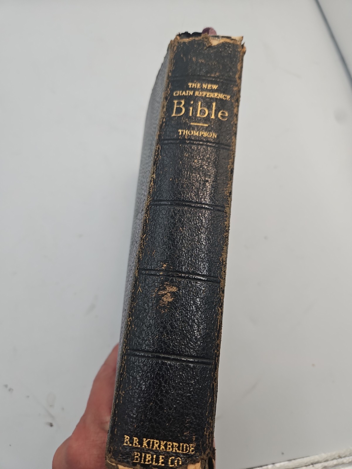 1964 THOMPSON The New Chain Reference Bible KJV Third Improved Edition KIRKBRIDE