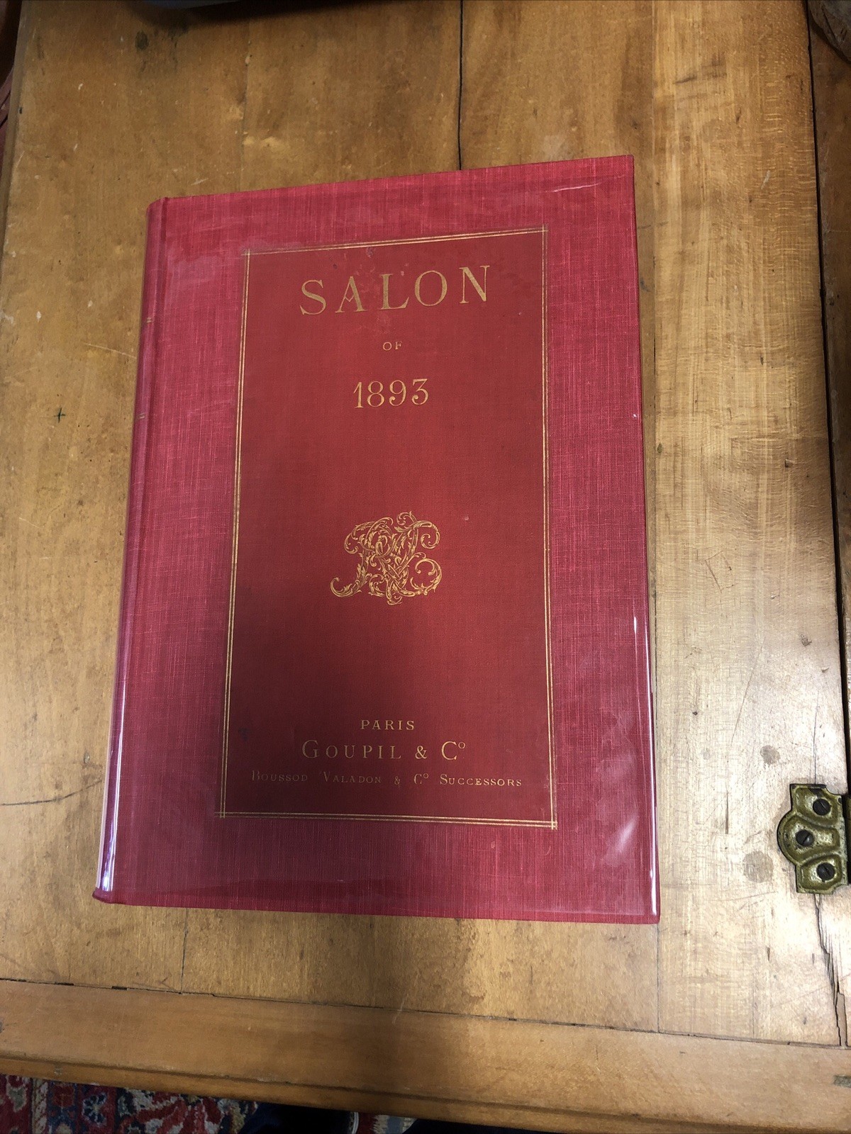 LE SALON DE 1893 by Gaston Jollivet – 1893 Text in English ART PARIS Rebound?