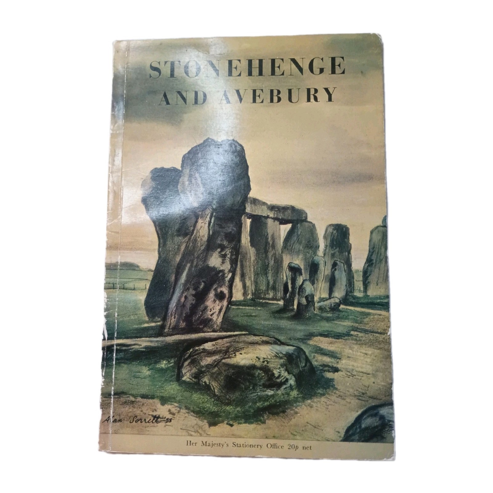 Stonehenge and Avebury Vtg PB 1961 guide book Her Majesty’s Stationery Office