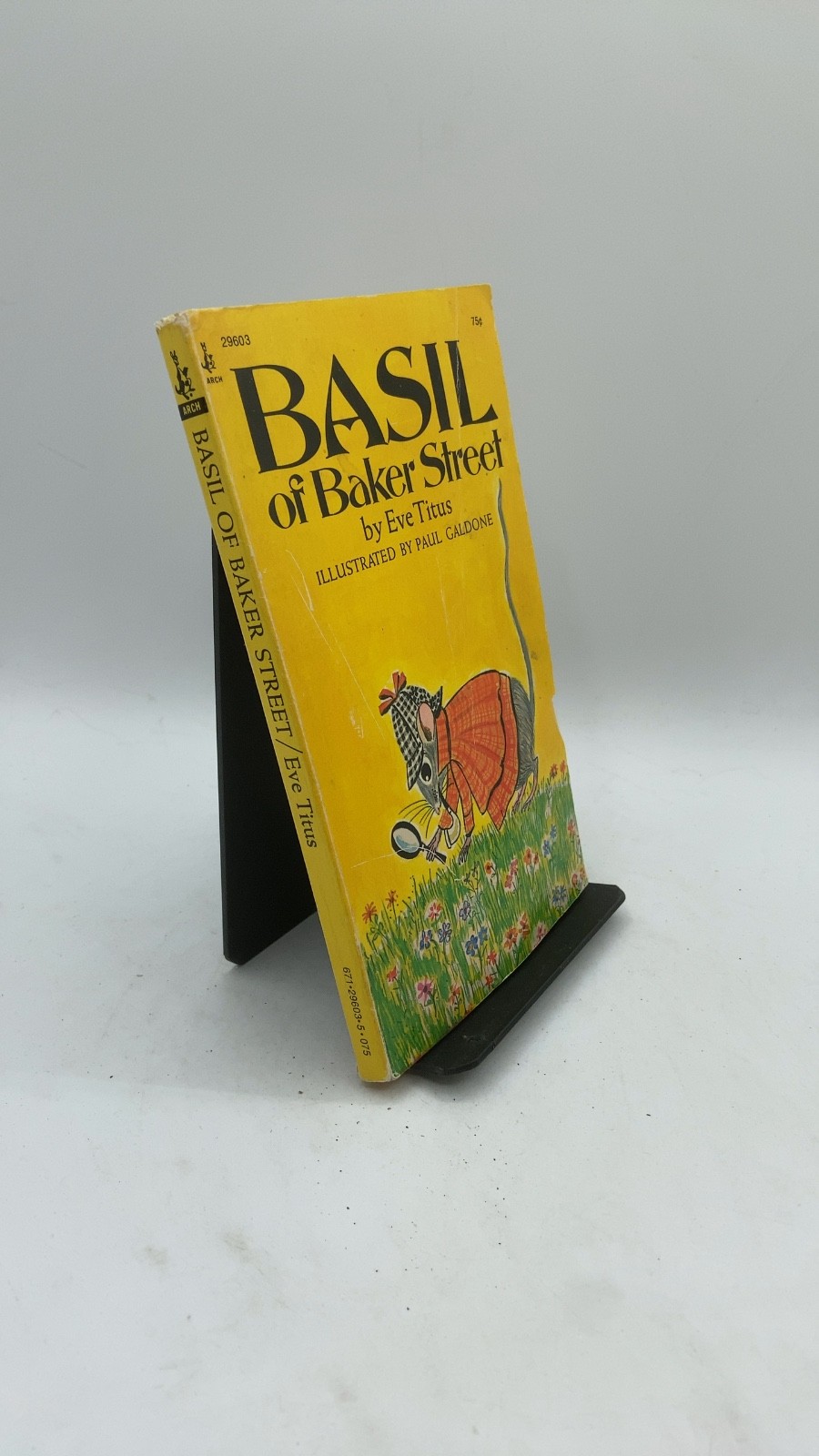 Basil of Baker Street Eve Titus Hardcover 1970