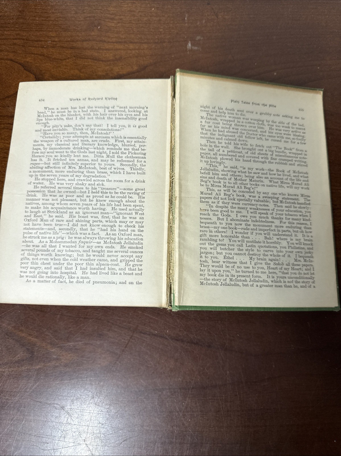 THE LIGHT THAT FAILED & PLAIN TALES FROM THE HILLS BY RUDYARD KIPLING VOLUME TWO