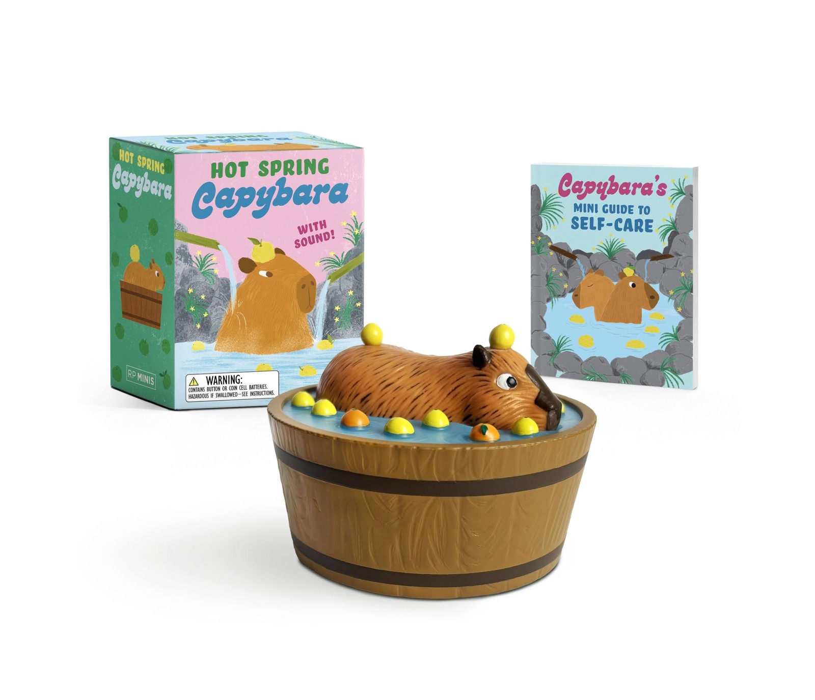 Hot Spring Capybara: With Sound! (RP Minis) by Victoria Potenza
