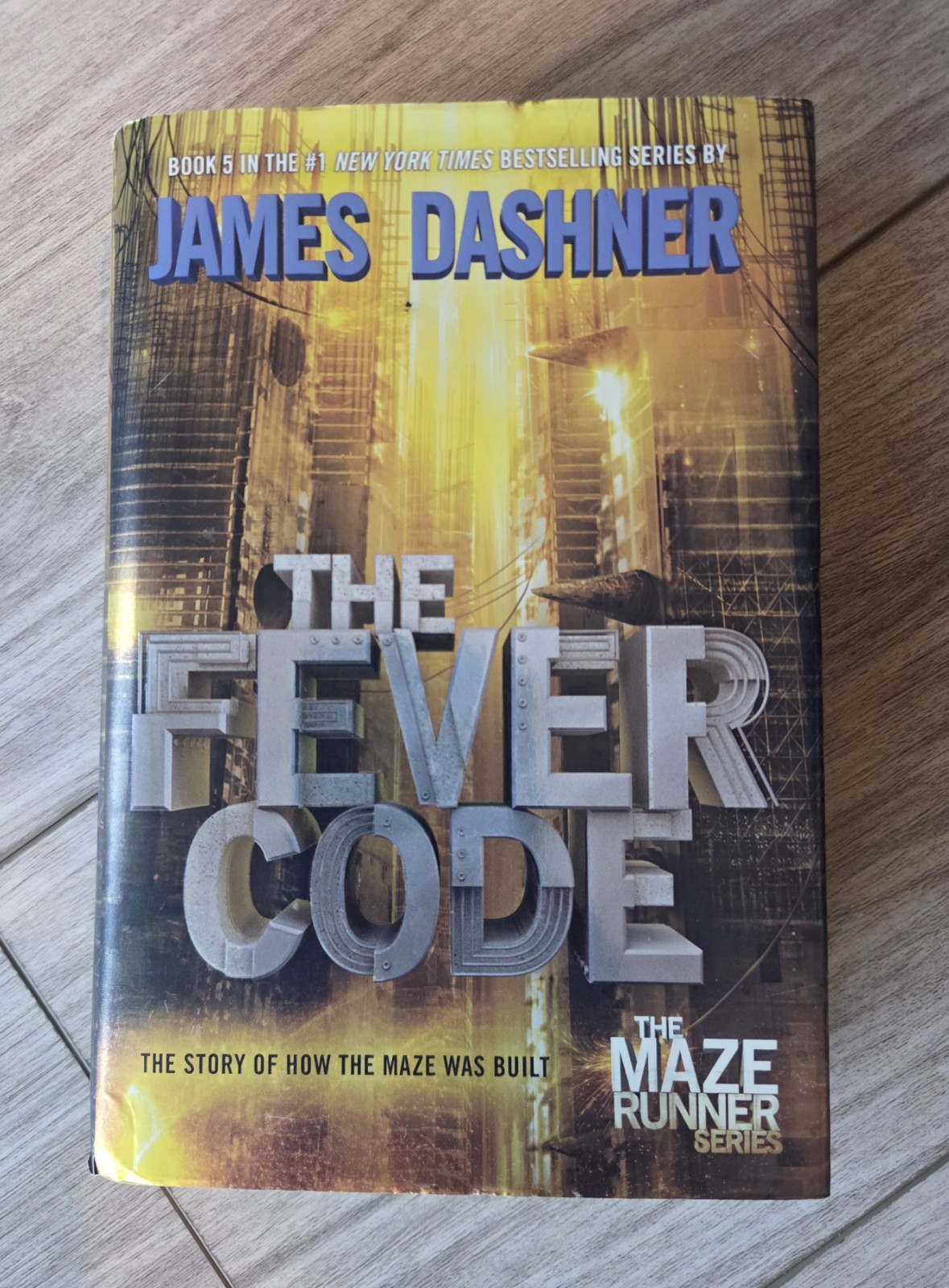 James Dashner The Fever Code First Edition Signed Hardcover Maze Runner