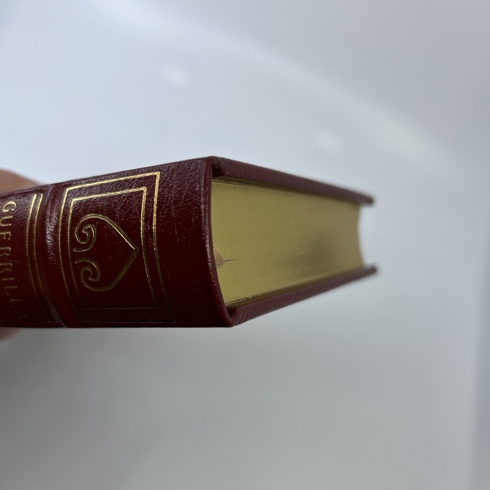 EASTON PRESS Guerrilla Historical Critical Study Laqueur Leather MilitaryHistory