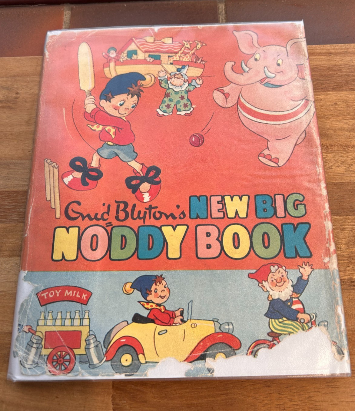 Enid Blyton’s New Big Noddy Book Hardback Sampson Low Vintage Children’s Book