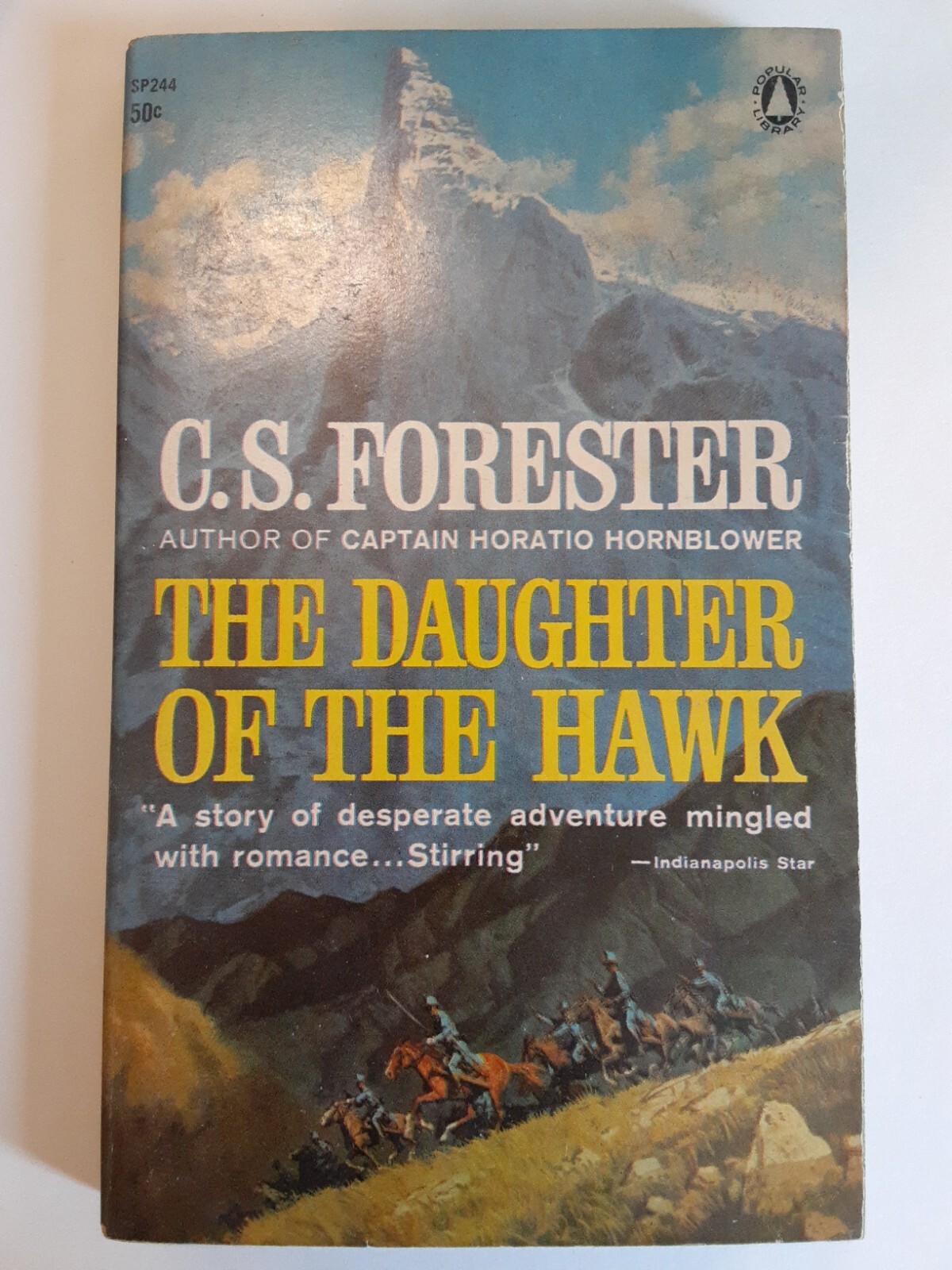 The Daughter Of The Hawk C.S. Forester 1963 Vintage Popular Library SP244
