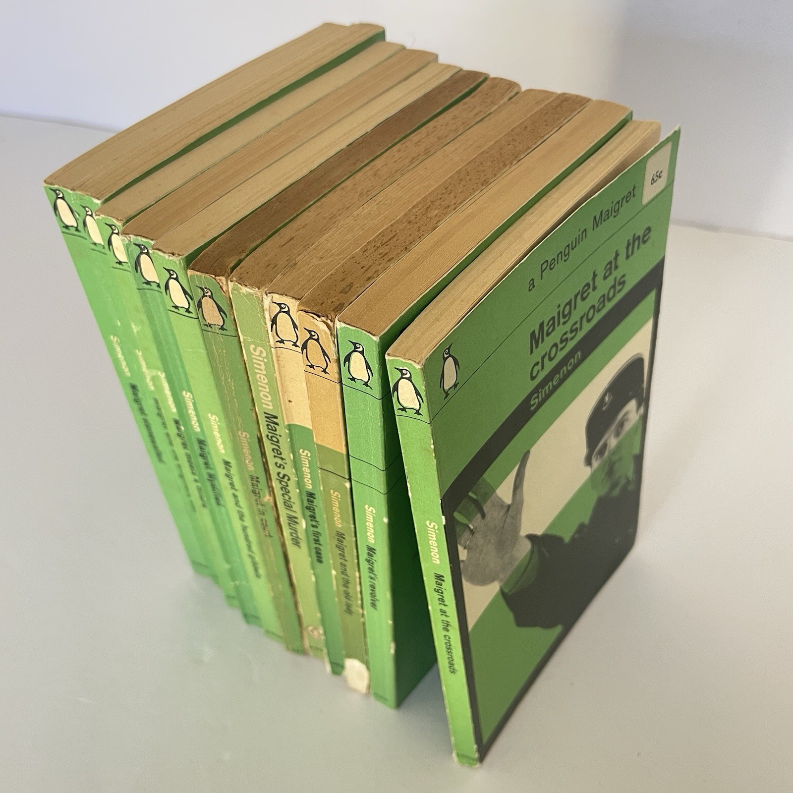 GEORGES SIMENON Maigret Collection Vintage Penguin Paperbacks 1963/65 – 11 Books