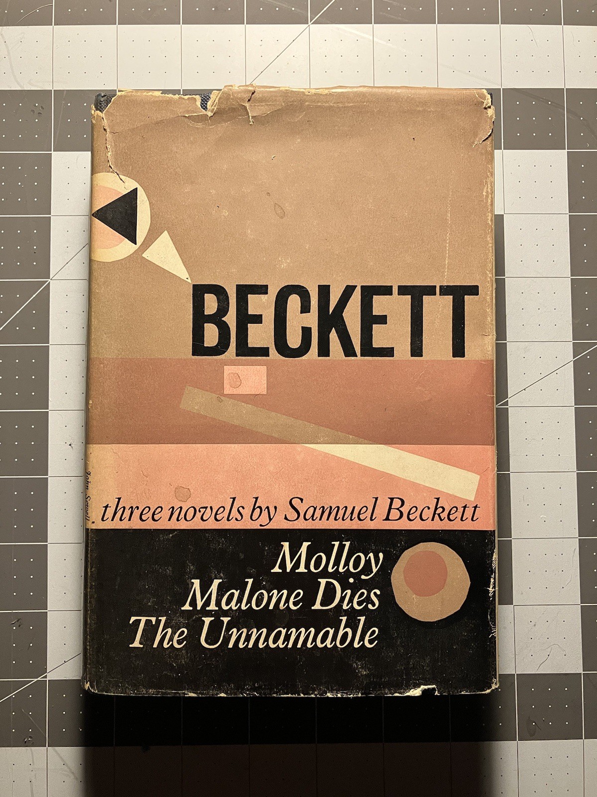 Three Novels by Samuel Beckett (1959 Calder Hardcover)