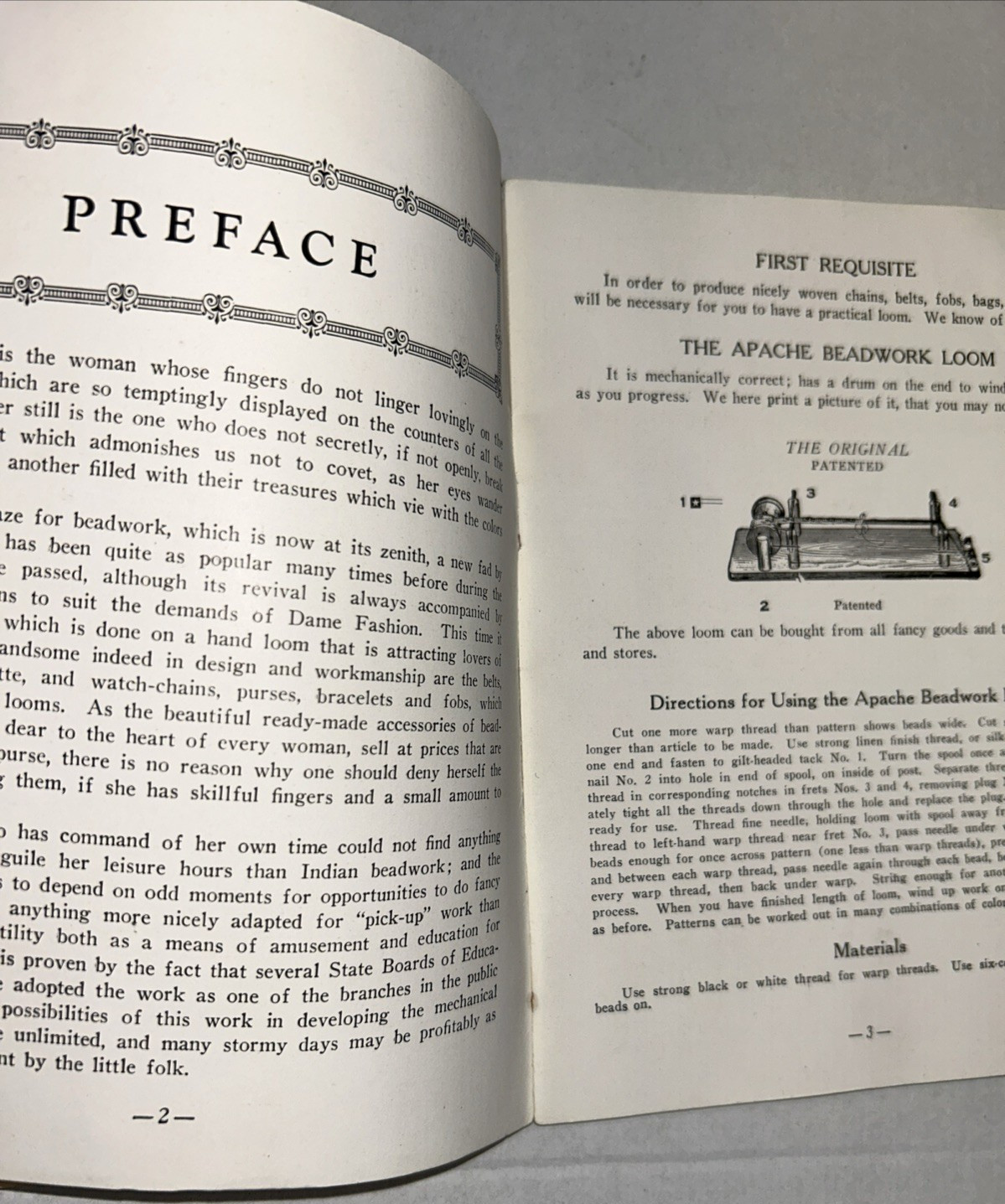 Vintage Booklet Apache Beadwork Instructions And Design Austin Walker Sales ?
