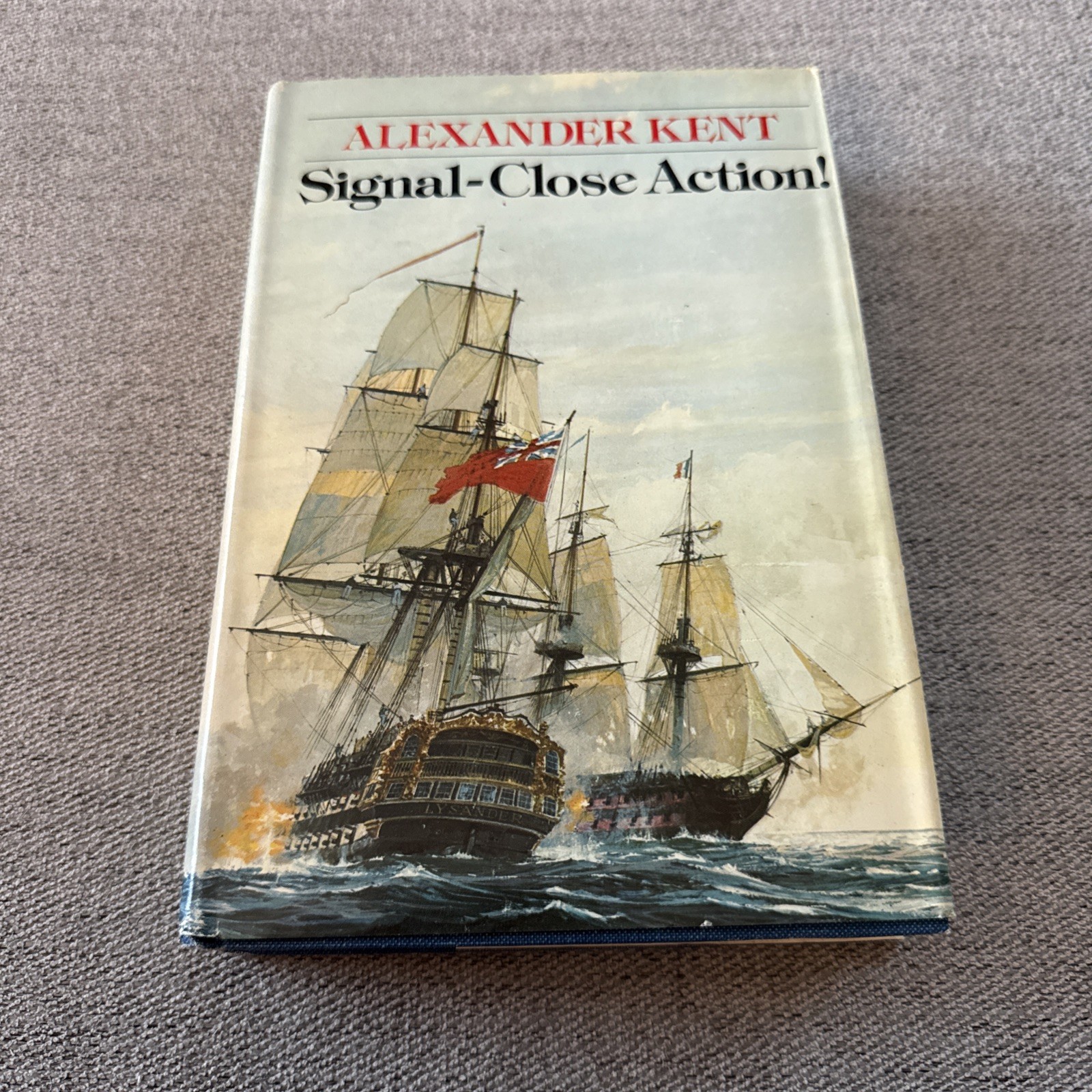 SIGNAL CLOSE ACTION – ALEXANDER KENT PUTNAM | FIRST AMERICAN EDITION | DJ | 1974