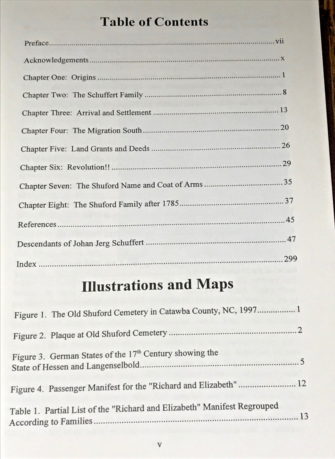 Origins Of The Shuford Family In America: A History & Genealogy N. Carolina RARE