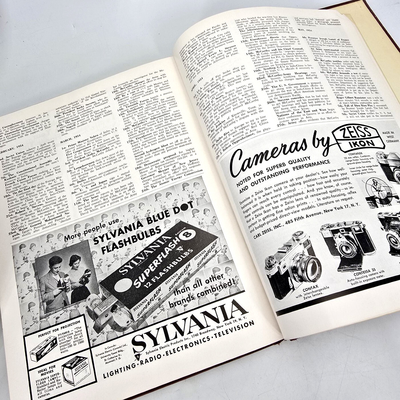 US Camera 1955 20th Anniversary Book Tom Maloney Photography Ansel Adams Vtg