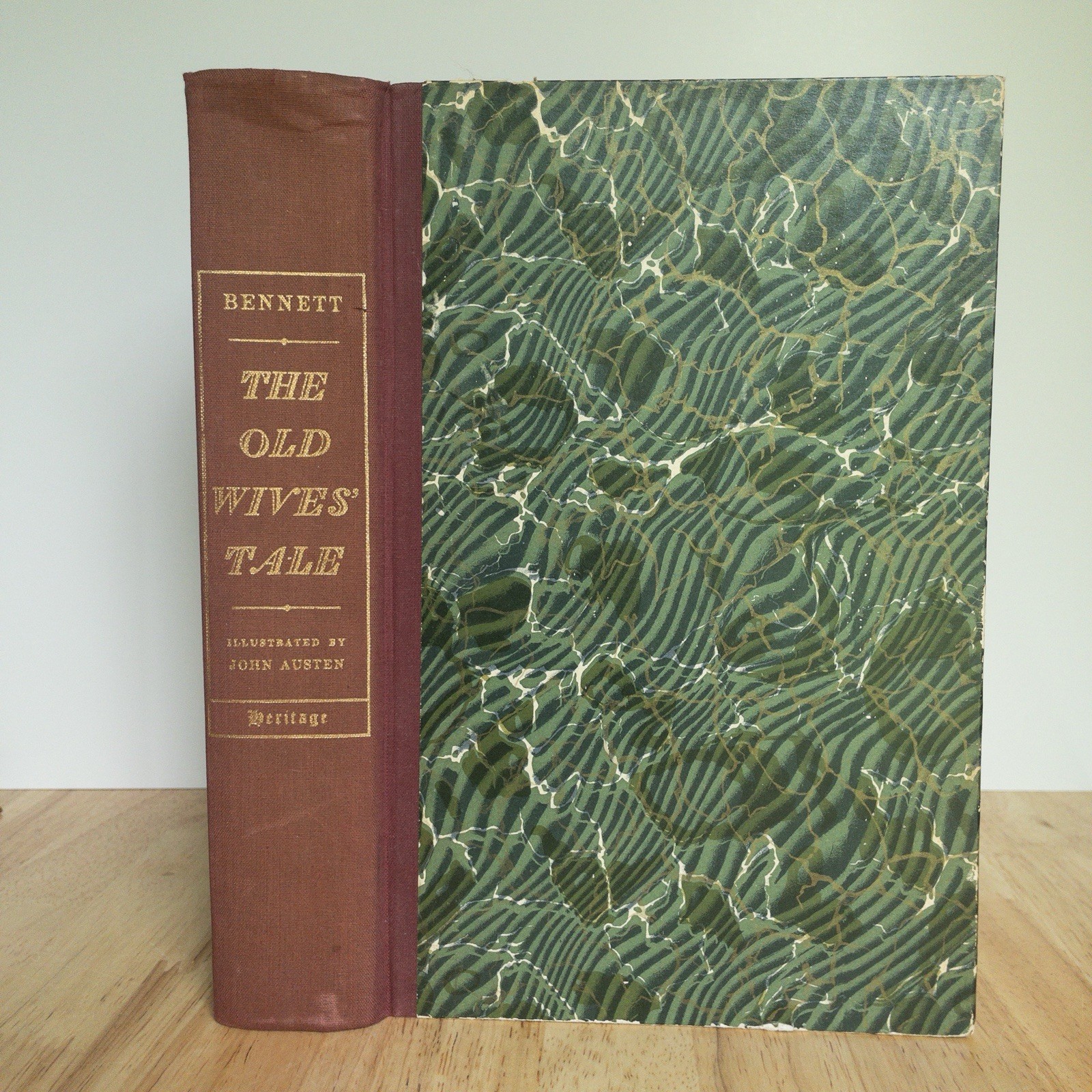 The Old Wives Tale Arnold Bennett ill by John Austin 1940 Heritage Press No-Case