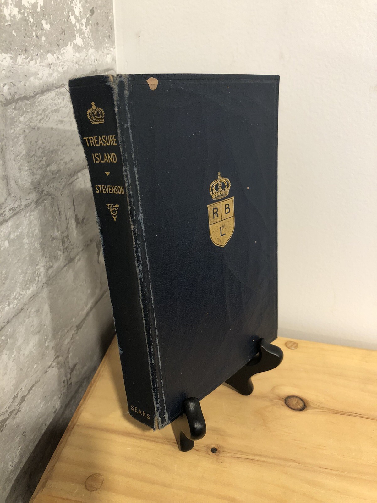 Treasure Island by Robert Louis Stevenson Hardcover Sears & Co 1900s Pocket Ed