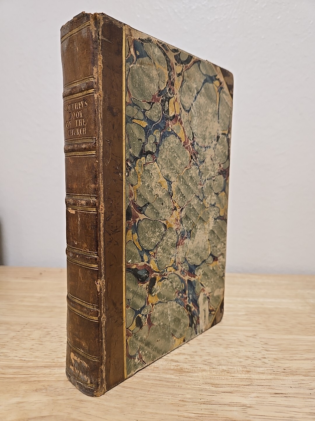 1837 Vintage Book: The Book Of The Church By Robert Southey
