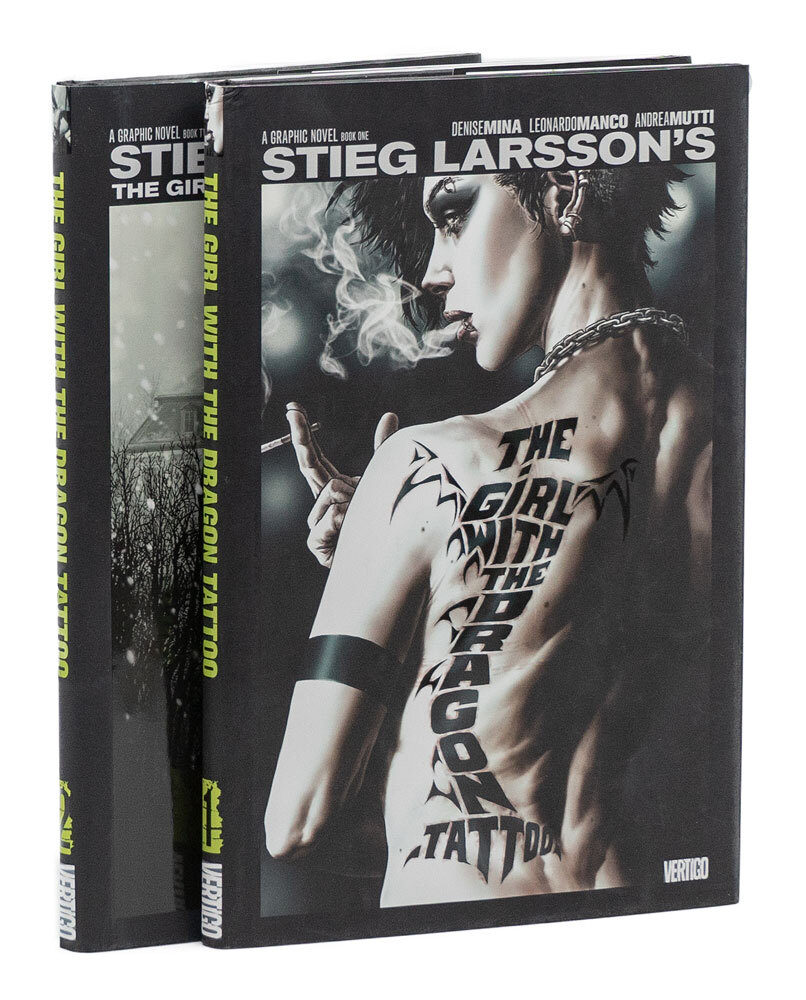 STIEG LARSSON / Girl with the Dragon Tattoo Two Volume Set 1st Edition 2012