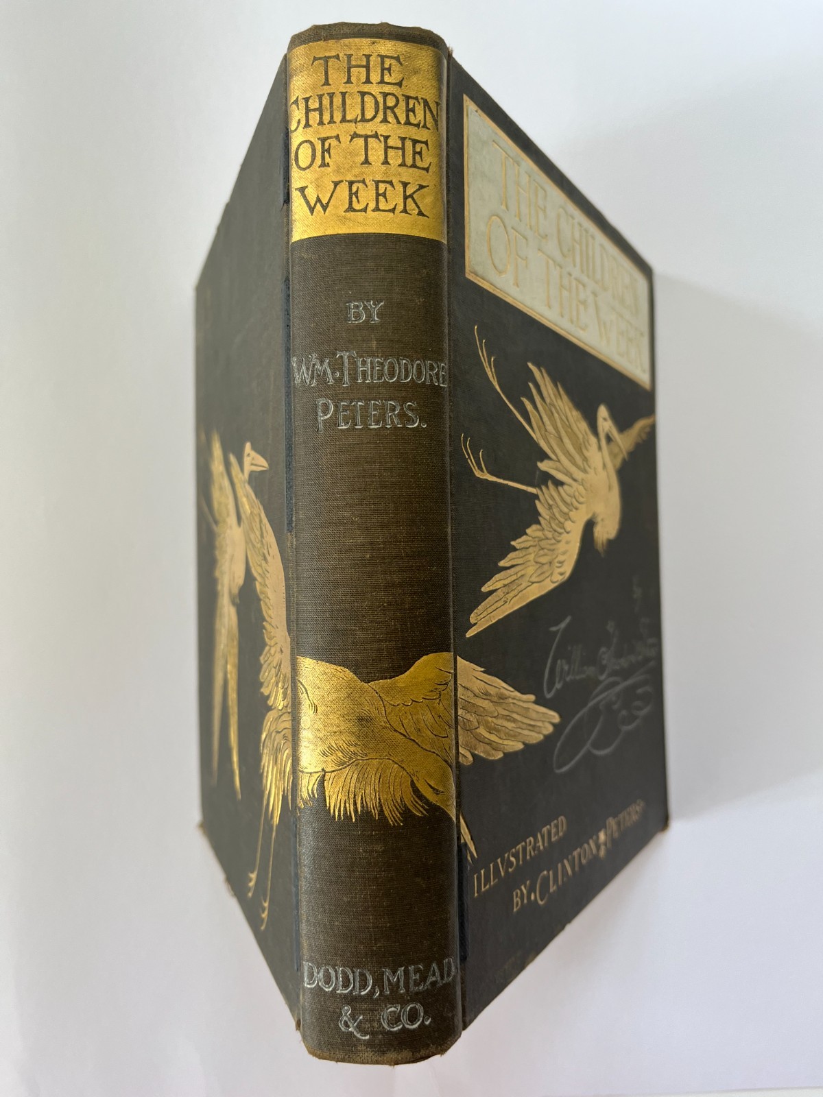 1886 CHILDREN OF THE WEEK ~ William Theodore Peters, Clinton Peters, illustrated