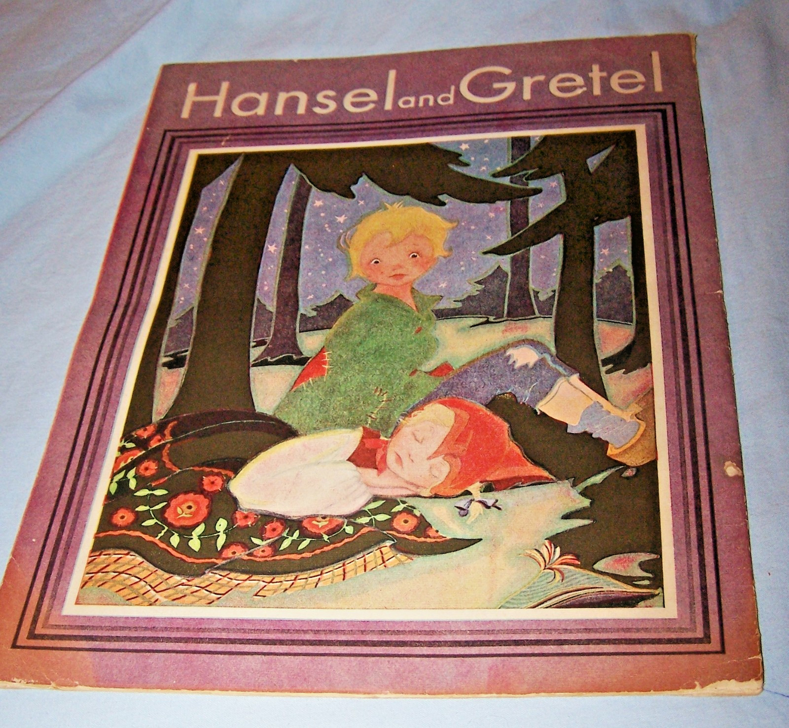 Hansel & Gretel PB-1943-Illustrator-Fern Bisel Peat