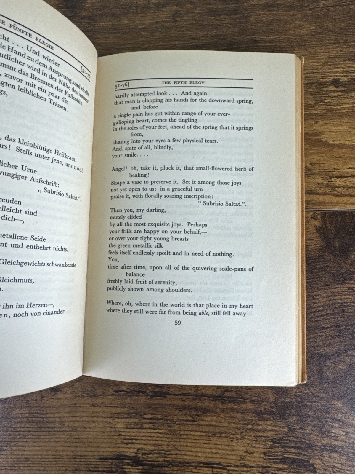 DUINO ELEGIES ~ RAINER MARIE RILKE ~ 1939 1ST EDITION 1ST PRINTING~HOGARTH PRESS