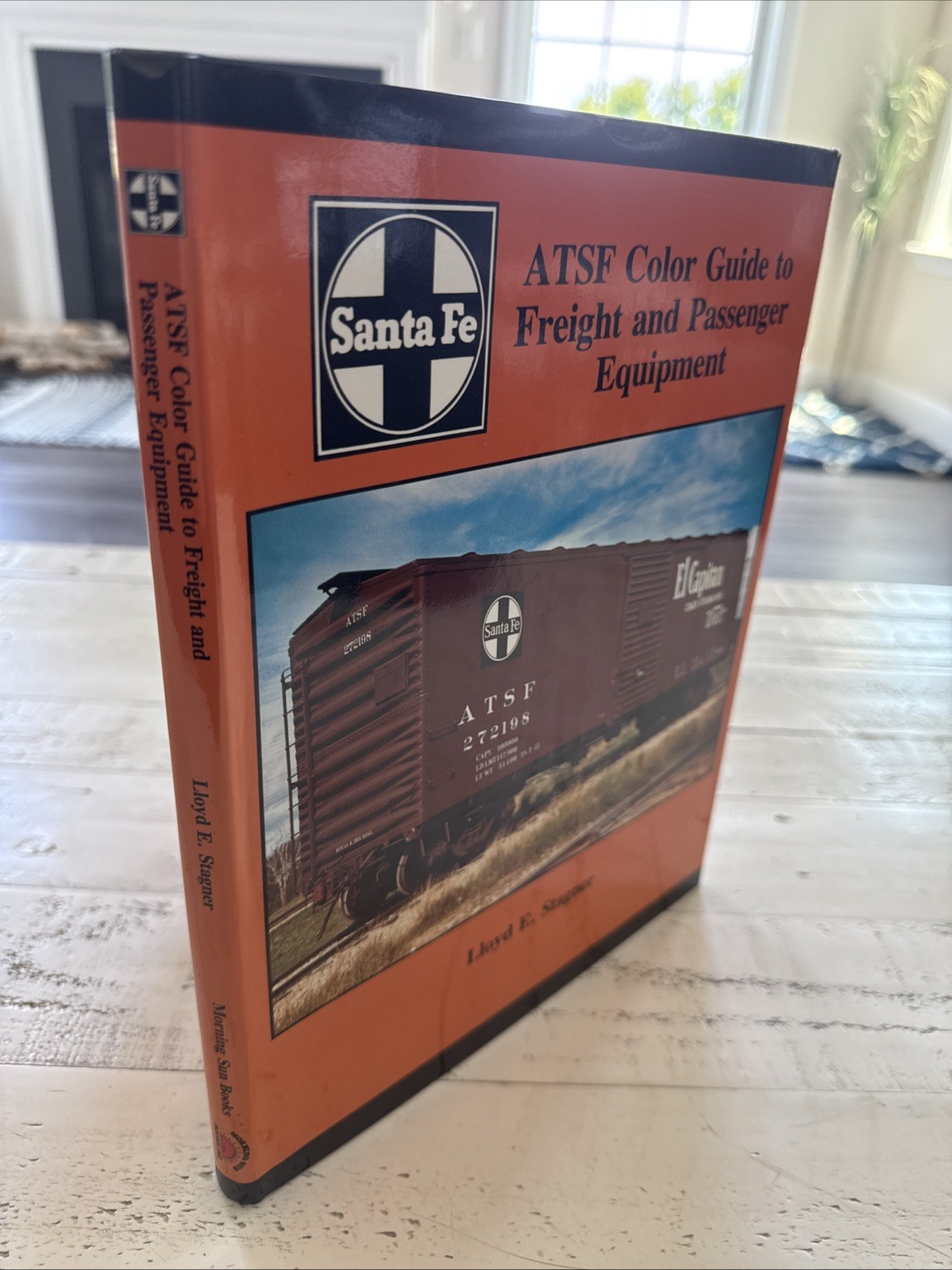 ATSF Color Guide Freight Passenger Equipment Santa Fe Stagner 1st Print HC DJ