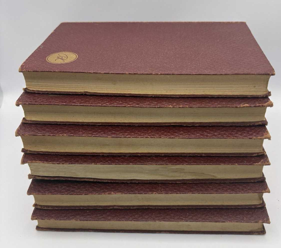 Rudyard Kipling – Pocket Kipling – 1917 Complete 6 Volume HC Set Doubleday