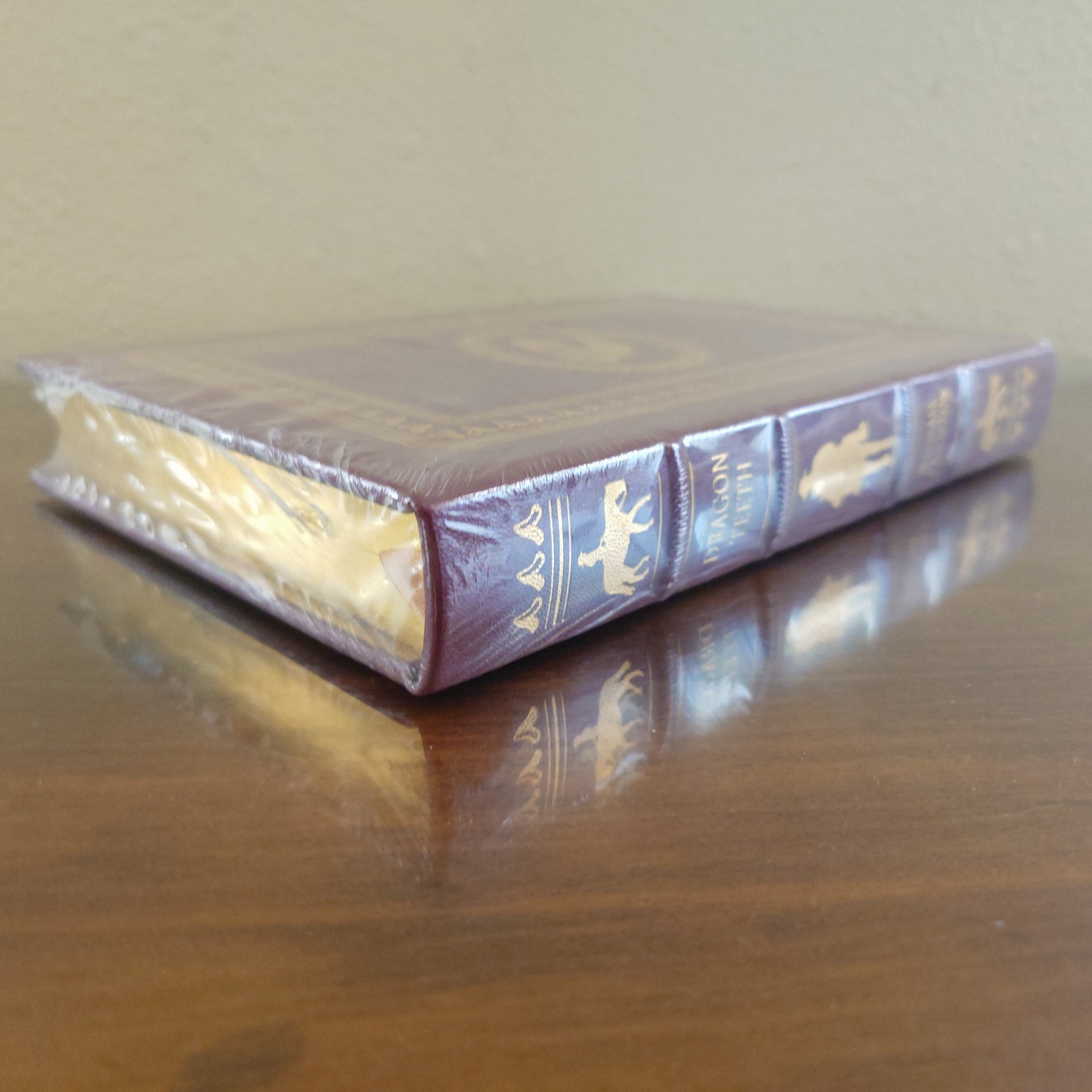 Michael Crichton Dragon Teeth Easton Press Collector’s Edition Factory Sealed