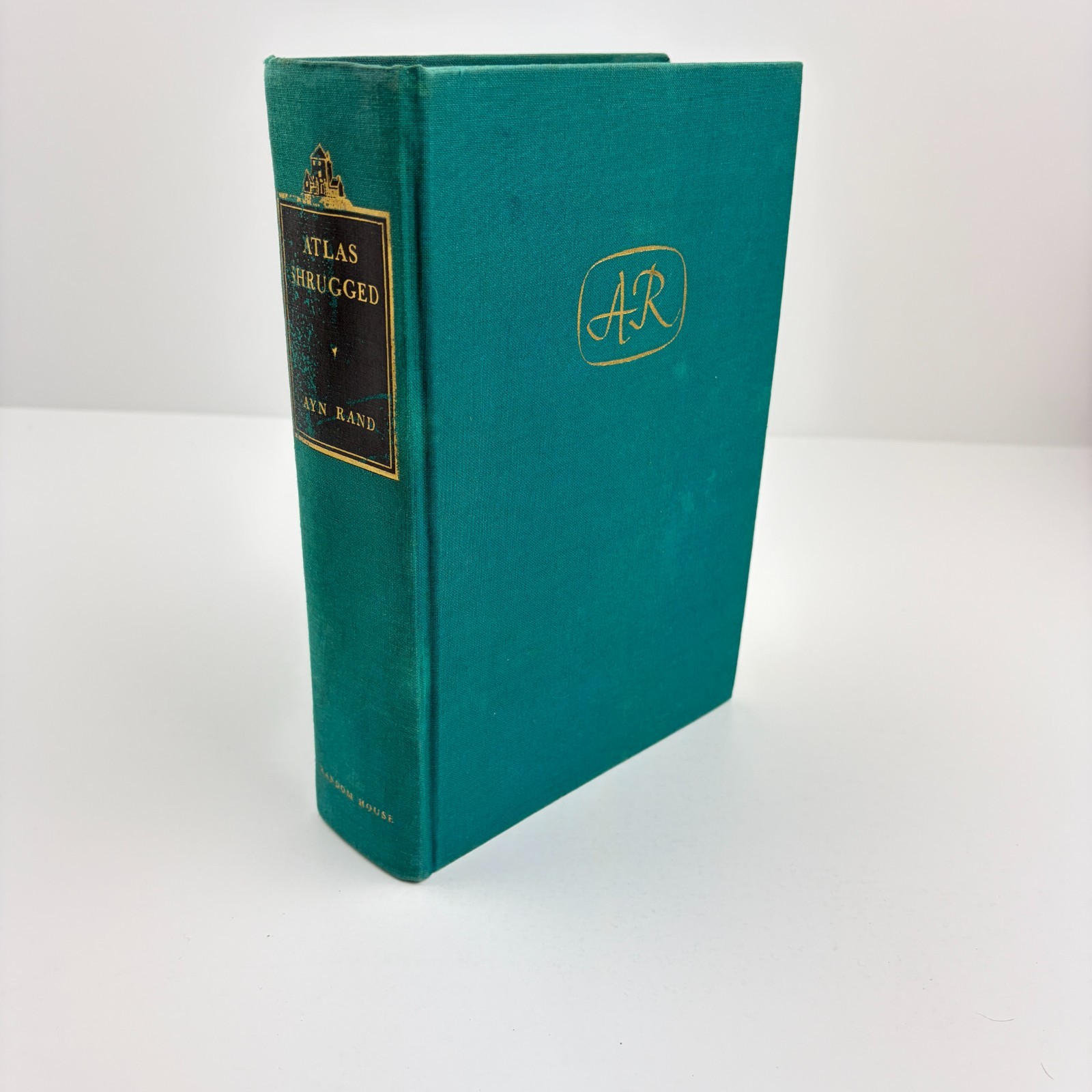 Atlas Shrugged By Ayn Rand. First Edition 2nd Printing 1957 Hardcover
