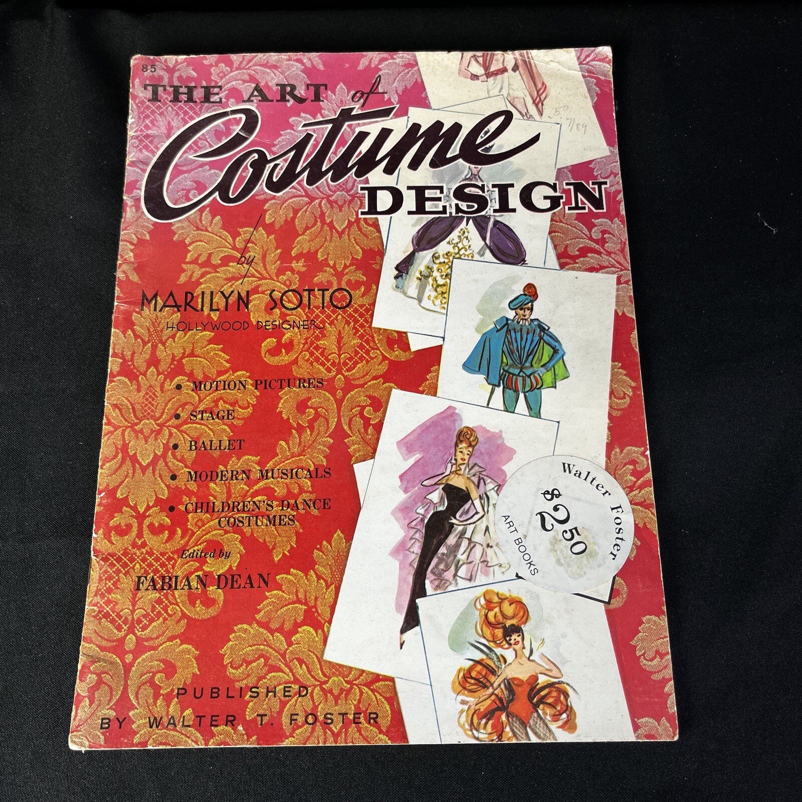 The Art of Costume Designs Marilyn Sotto Hollywood Designer Walter T Foster 85