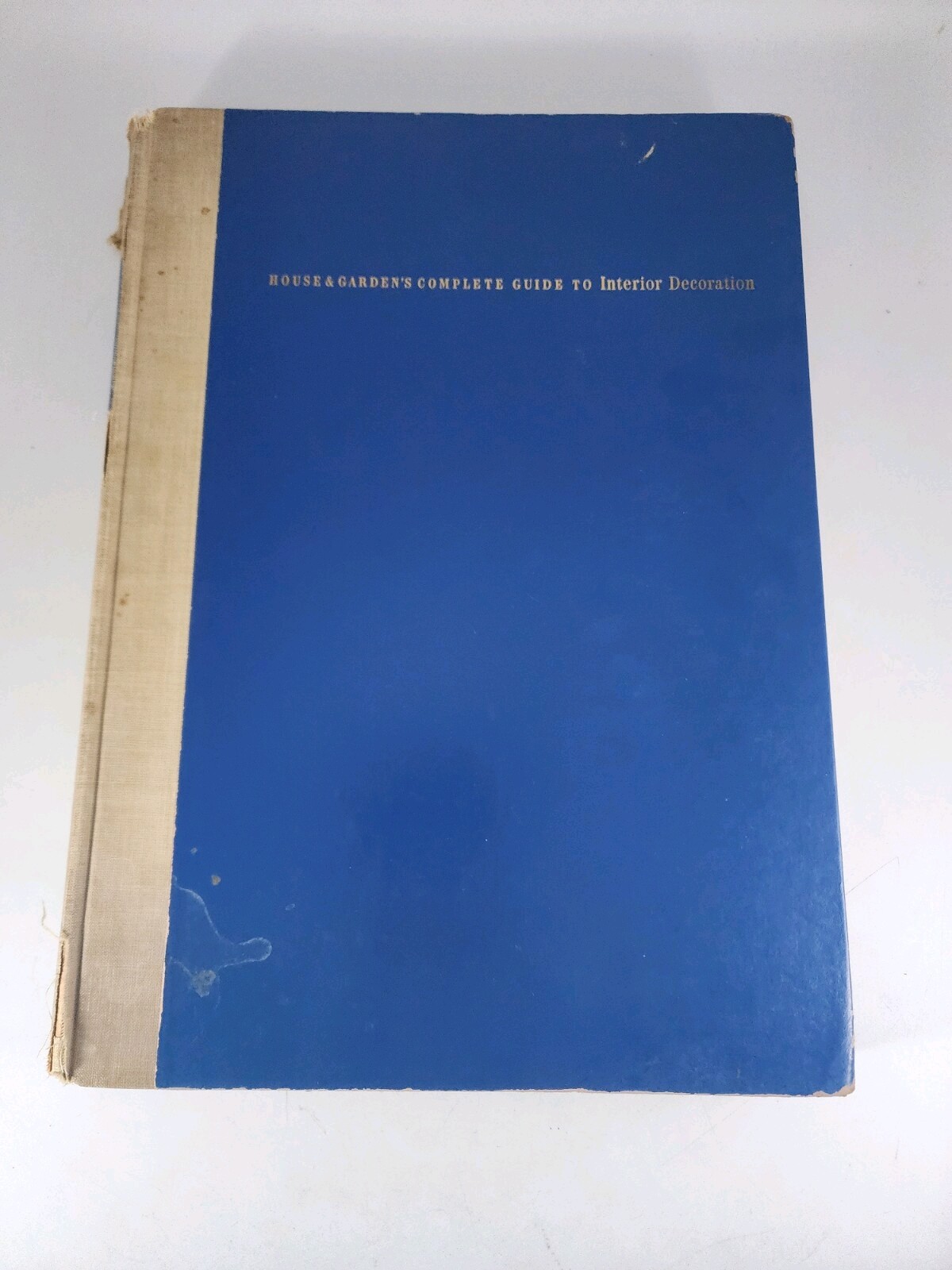 House & Garden’s New Complete Guide To Interior Decoration 1953 Illustrated HC
