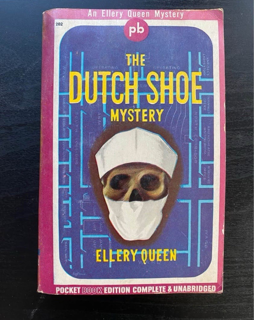 The Dutch Shoe Mystery By Ellery Queen 1943 Pulp Fiction Novel Pocket Books Inc.