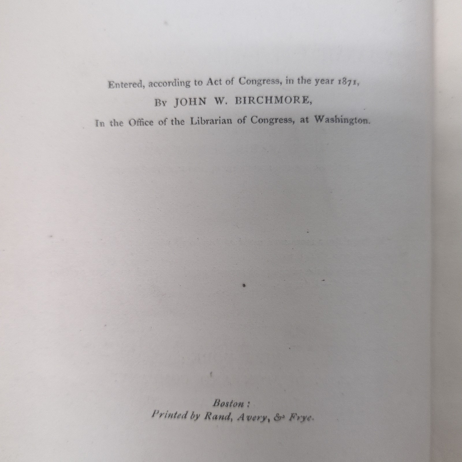 Prophecy Interpreted History Explanation Daniel St. John – John Birchmore – 1871