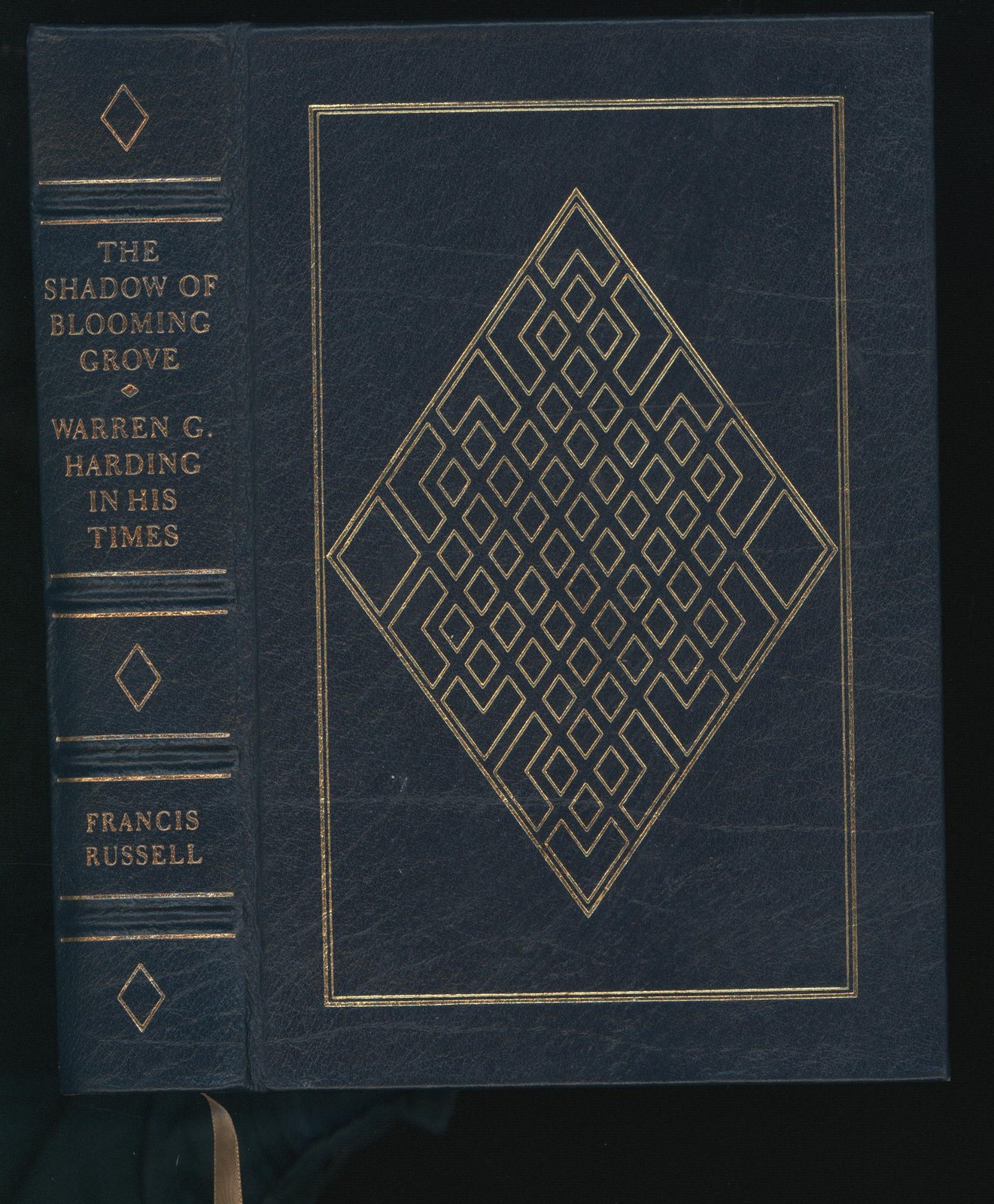 Russell, Francis: The Shadow of Blooming Grove Fine Binding Unk Printing