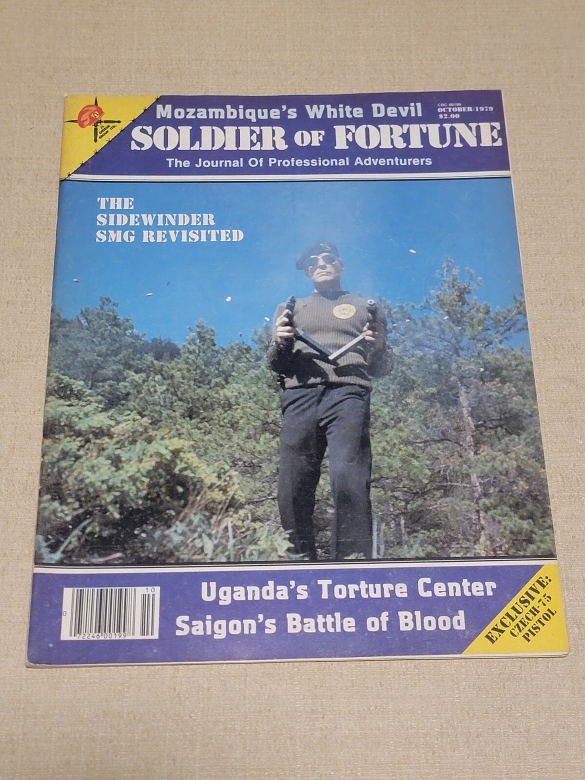 Action Soldier of Fortune Magazine Oct 1979 Military Army Navy Marines War VTG