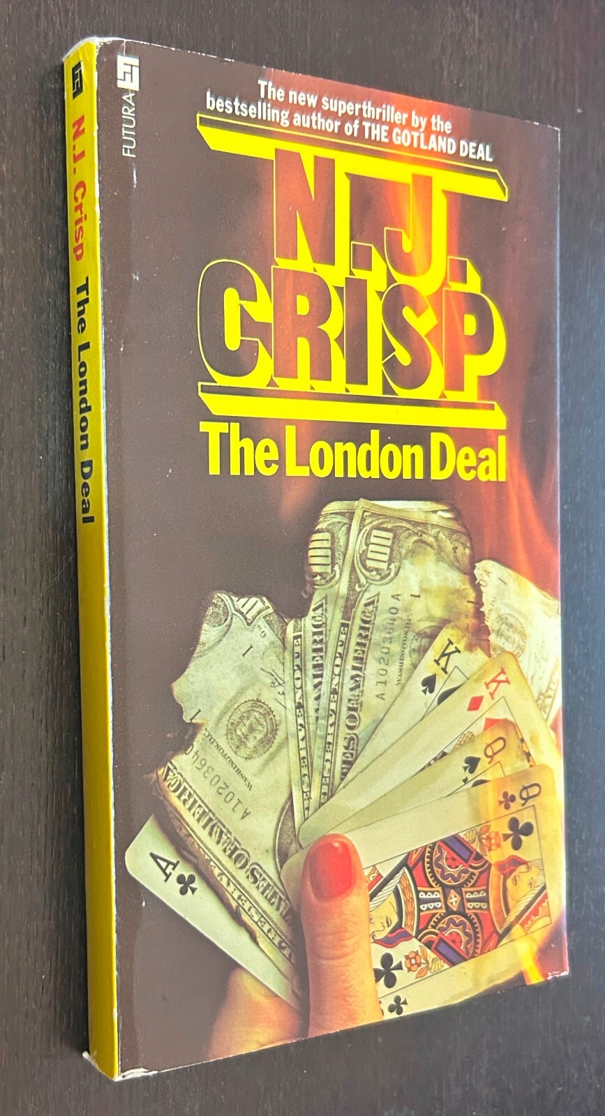 N.J. CRISP — The London Deal (1979 Futura UK) — Vintage Mystery Paperback