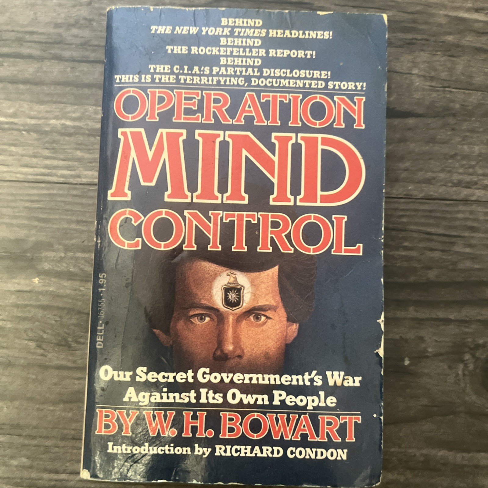 Operation Mind Control by W. H. Bowart PB First Thus Very Good 1978