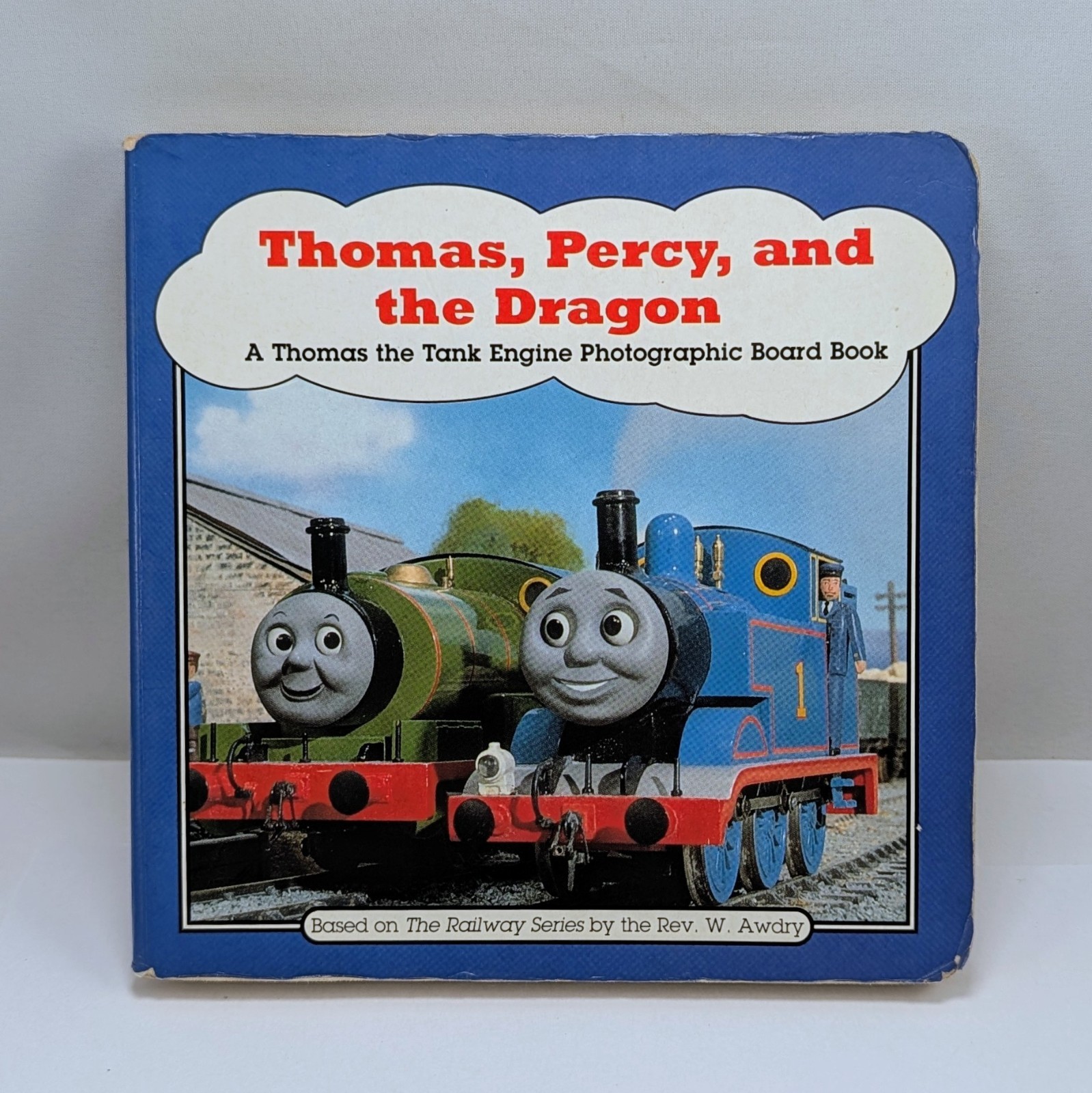 Thomas Percy & The Dragon Thomas the Tank Engine Board Book 1994 Vintage 1st Ed.