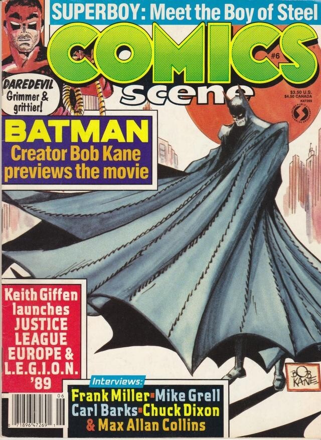 COMICS SCENE MAGAZINE 58 Classic Issue Collection On USB Flash Drive