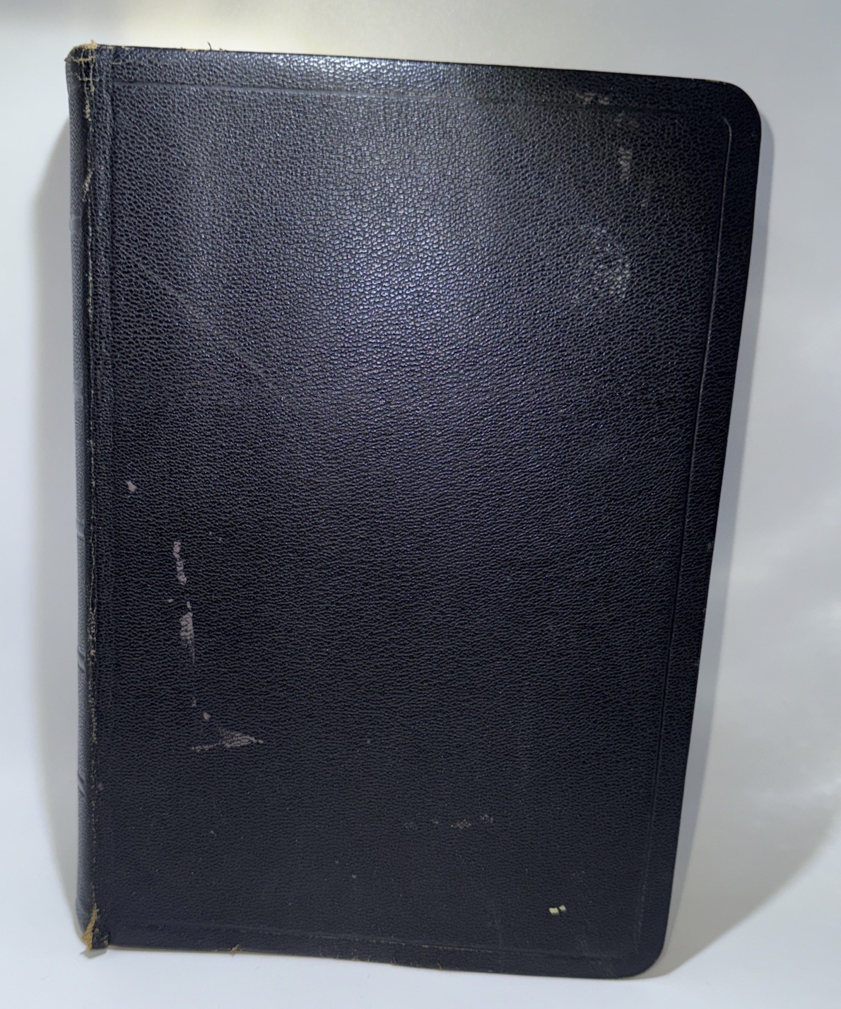 The System Bible Study 1947 Genuine Leather Revised Enlarged Edition Black