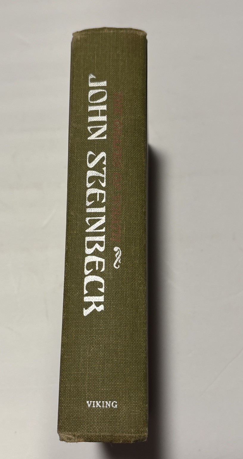 The Grapes of Wrath by John Steinbeck, 1939, The Viking Press