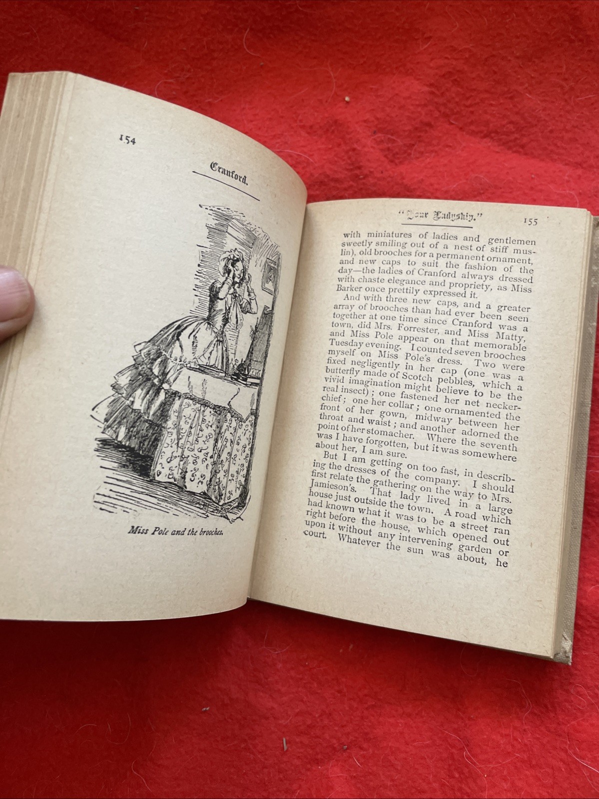 Antique Cranford By Mrs. Gaskell HC Donohue, Henneberry Publishers