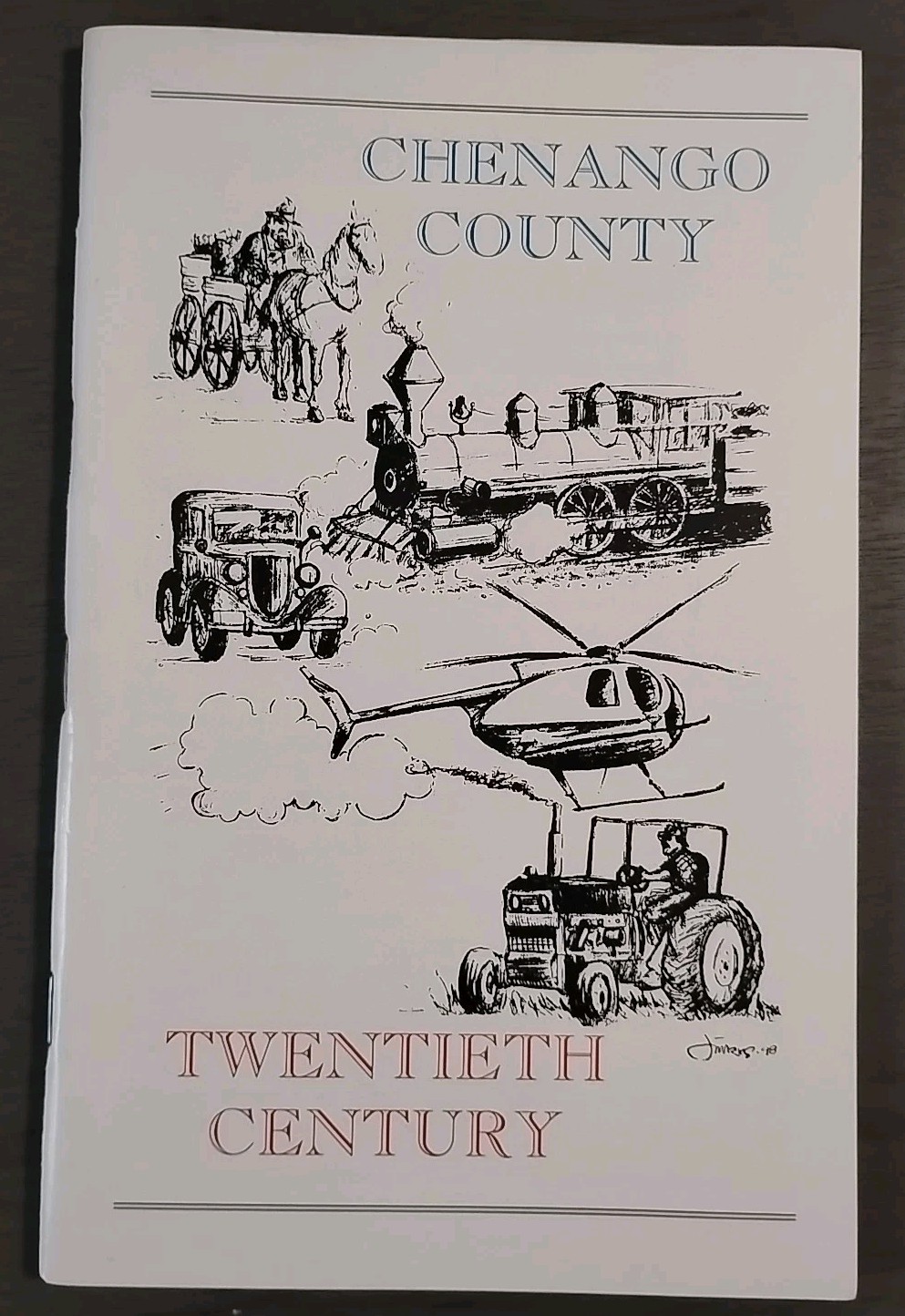 Chenango County 20th Century NY 1998 Bicentennial Illustrated Booklet
