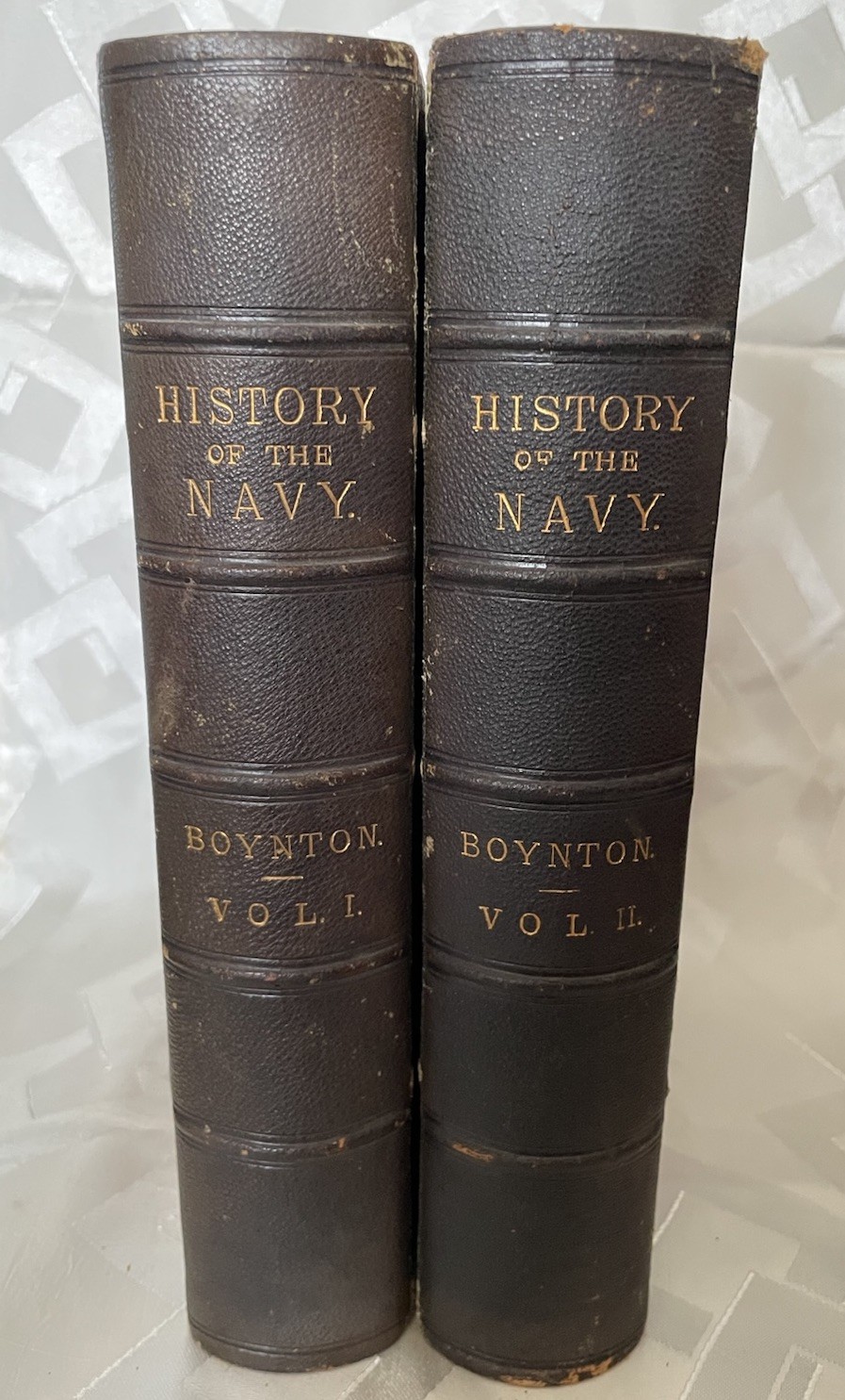 HISTORY OF THE NAVY DURING THE REBELLION by Boynton 1st Edition 1867 ~ Civil War
