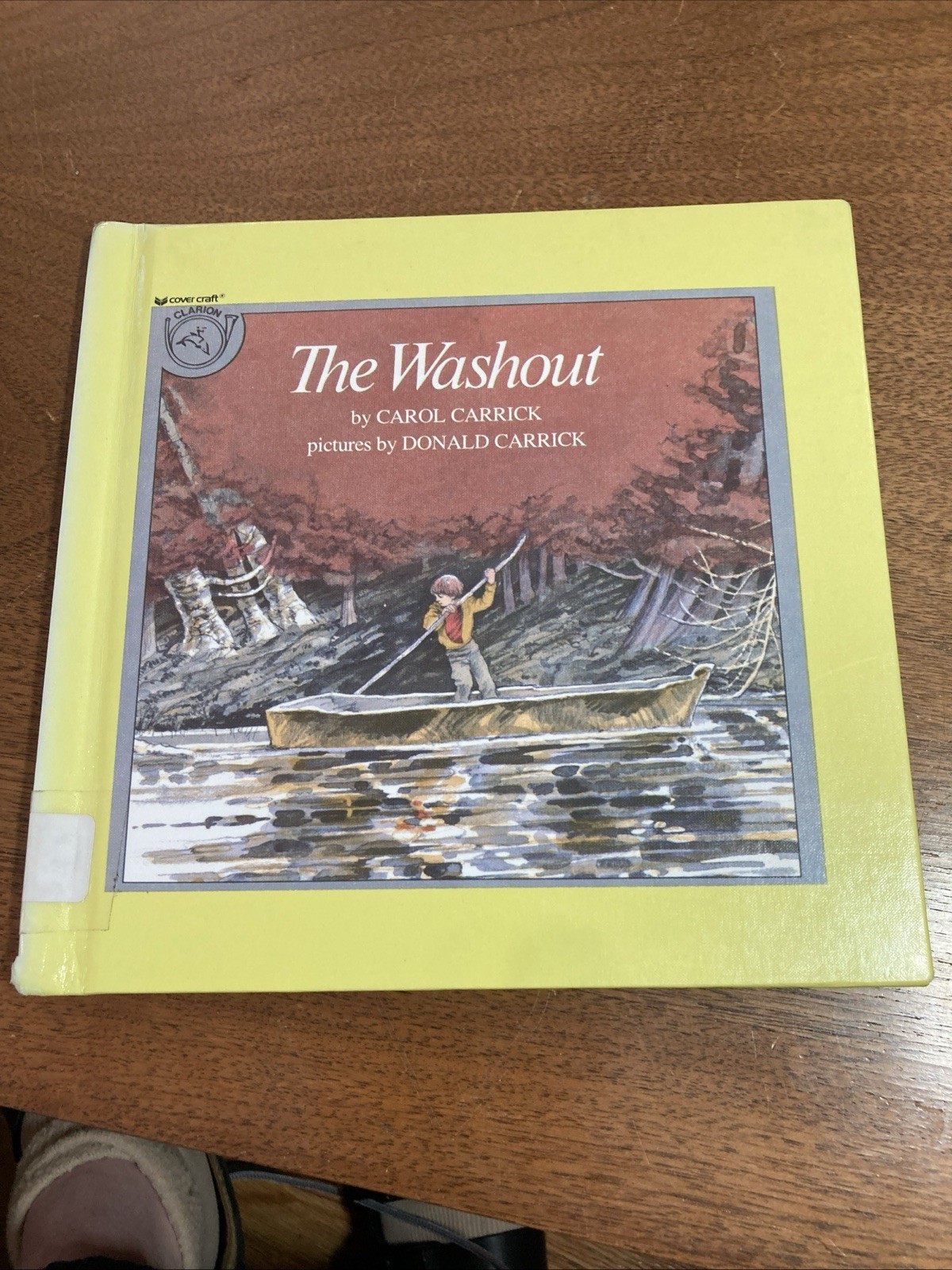 The Washout Vintage Children’s Hardcover Book 1978