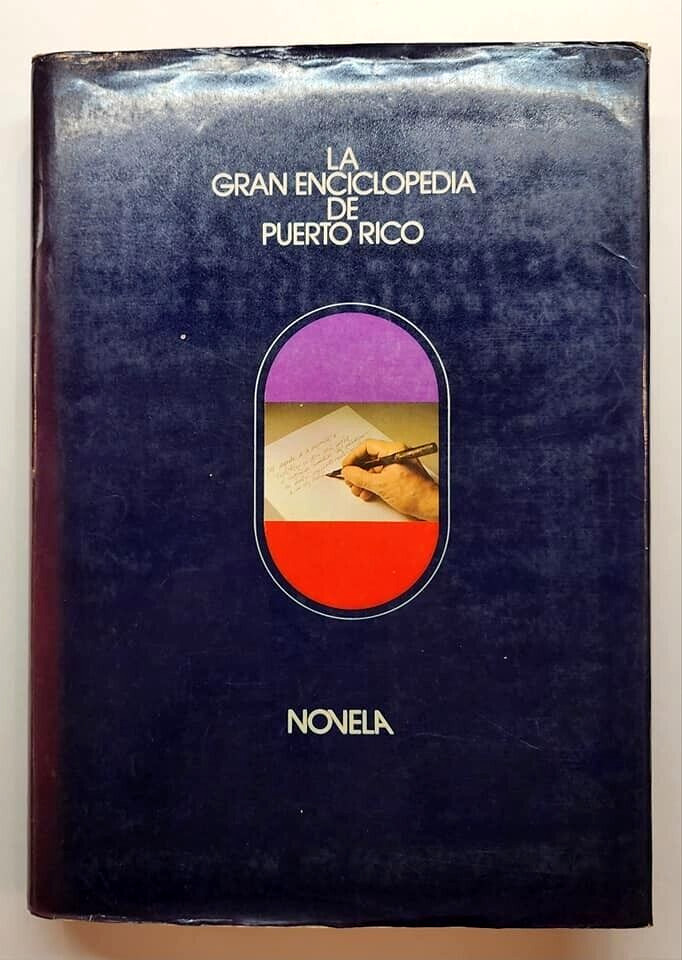 VINTAGE BOOK / LA GRAN ENCICLOPEDIA DE PUERTO RICO / VOL 5 NOVELA