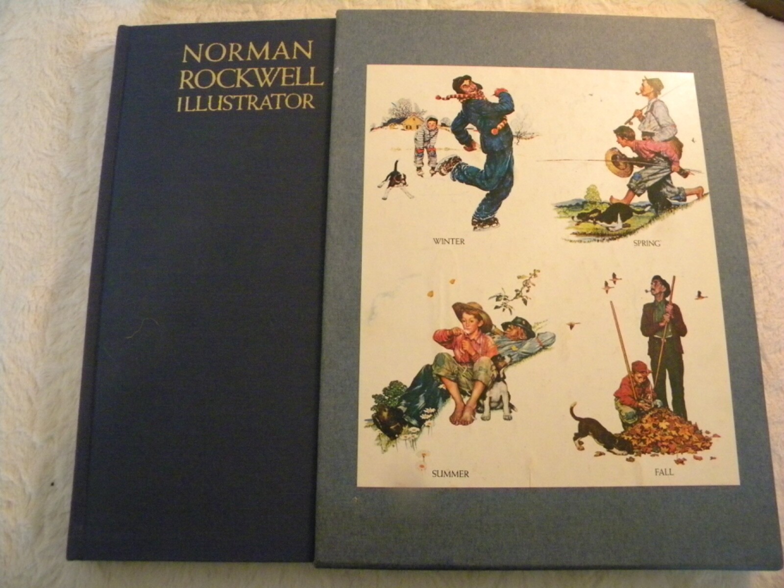 vintage Norman Rockwell hardback ILLUSTRATOR 3rd Ed. MINT IN SLEEVE